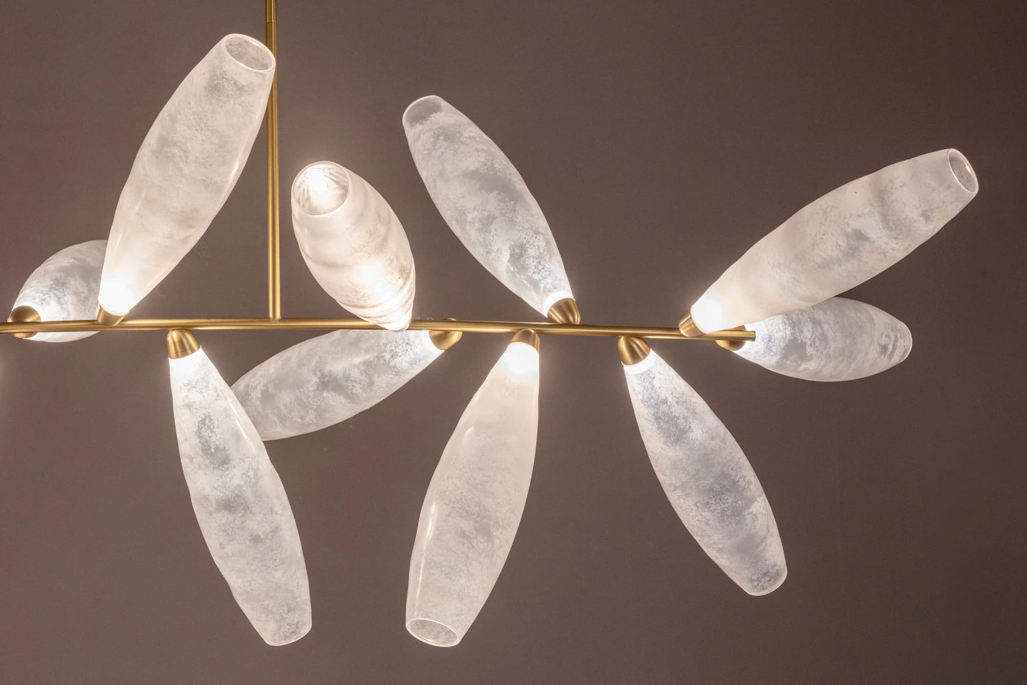 Image of the Light Echoes installation in Milan from Giopato & Coombes