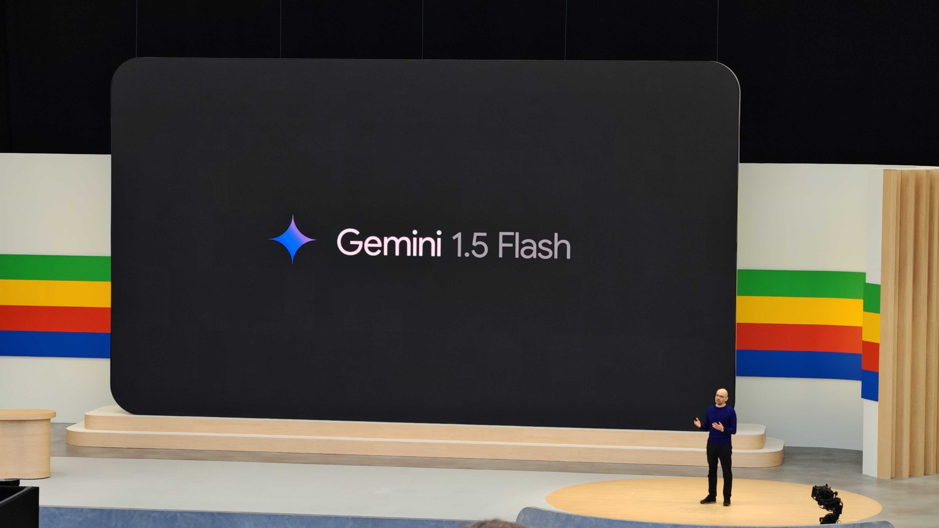 Image of the announcement of Google Gemini at Google I/O, image credit: Nick Sutrich / Android Central